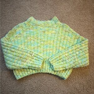 Free People Multicolor Knit Sweater